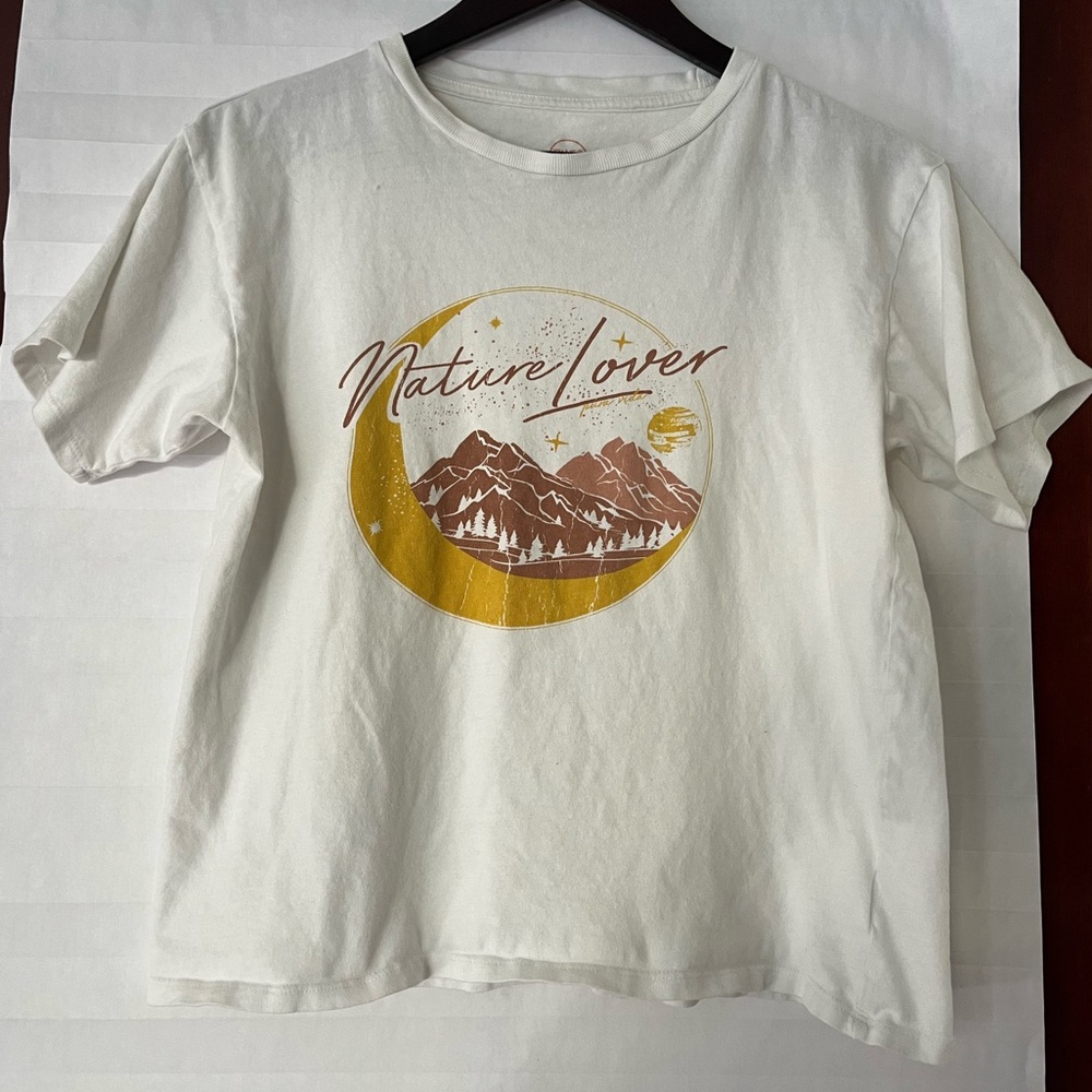 Pura Vida White Tee with Inspirational Message